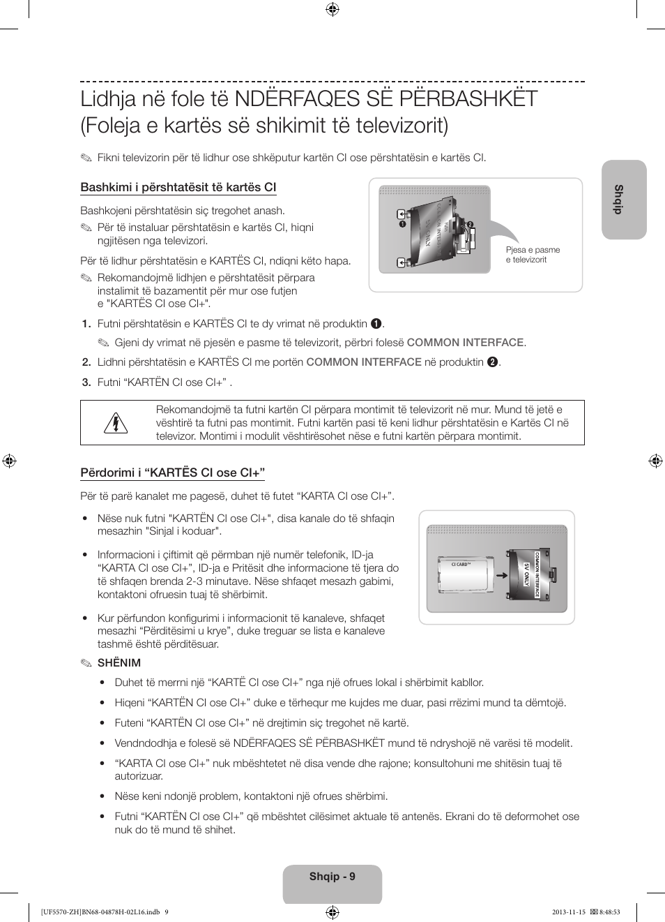 Samsung UE46F5570SS User Manual | Page 209 / 321
