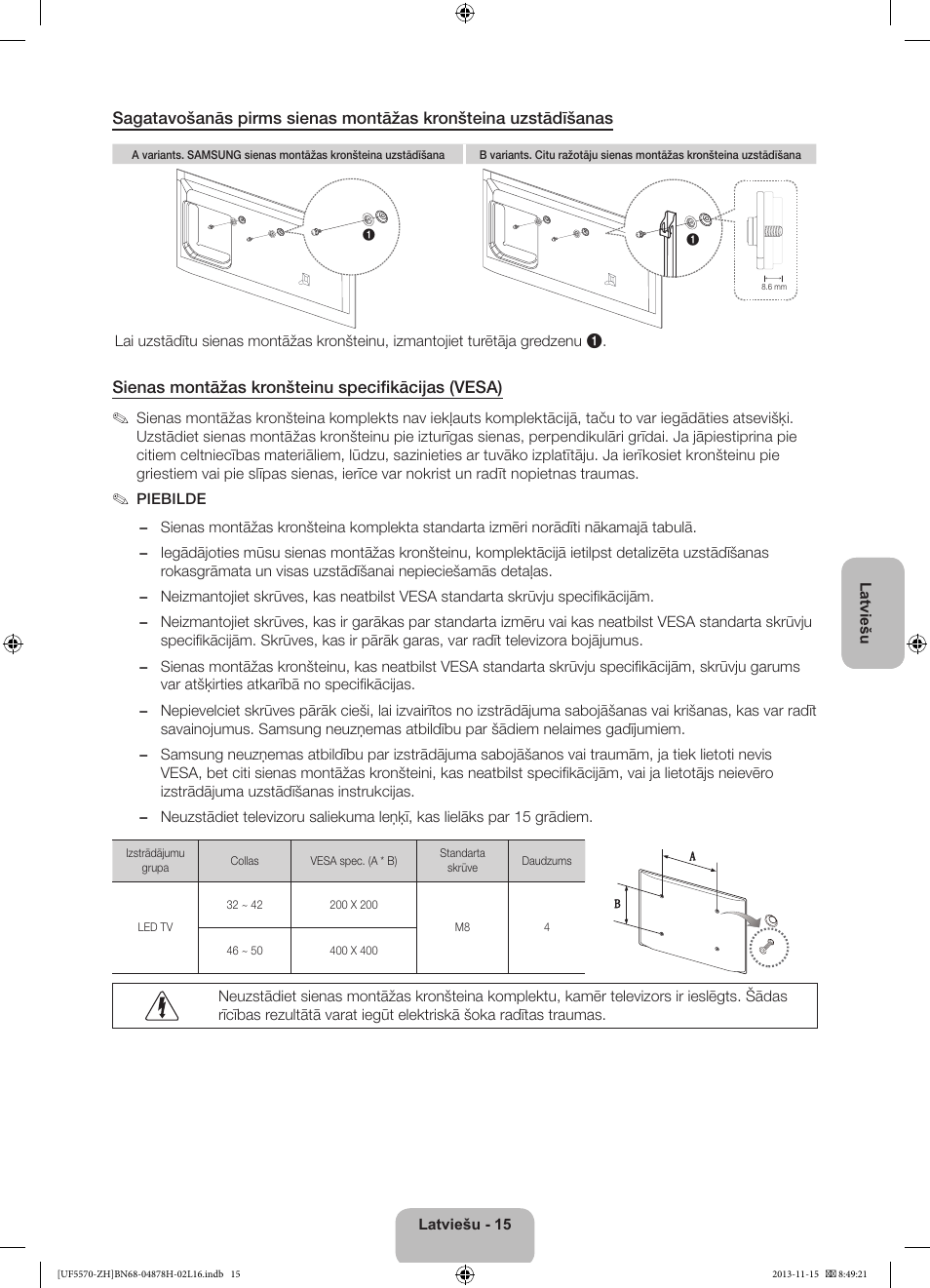 Samsung UE46F5570SS User Manual | Page 275 / 321
