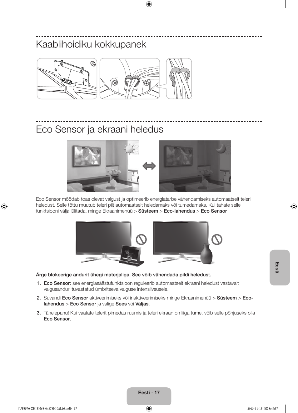Samsung UE46F5570SS User Manual | Page 317 / 321