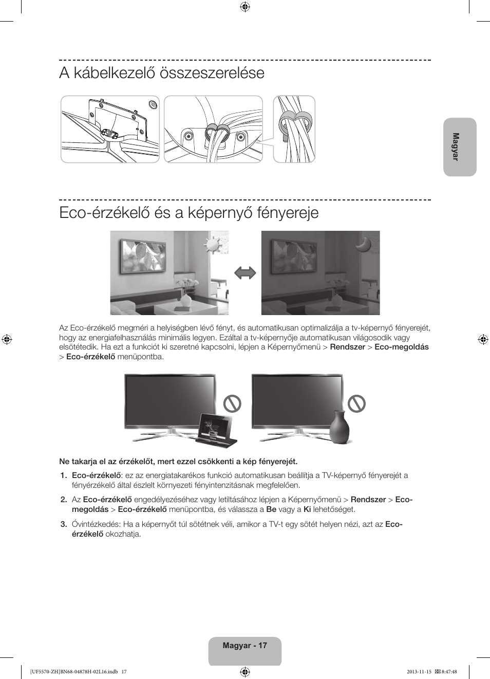 Samsung UE46F5570SS User Manual | Page 37 / 321