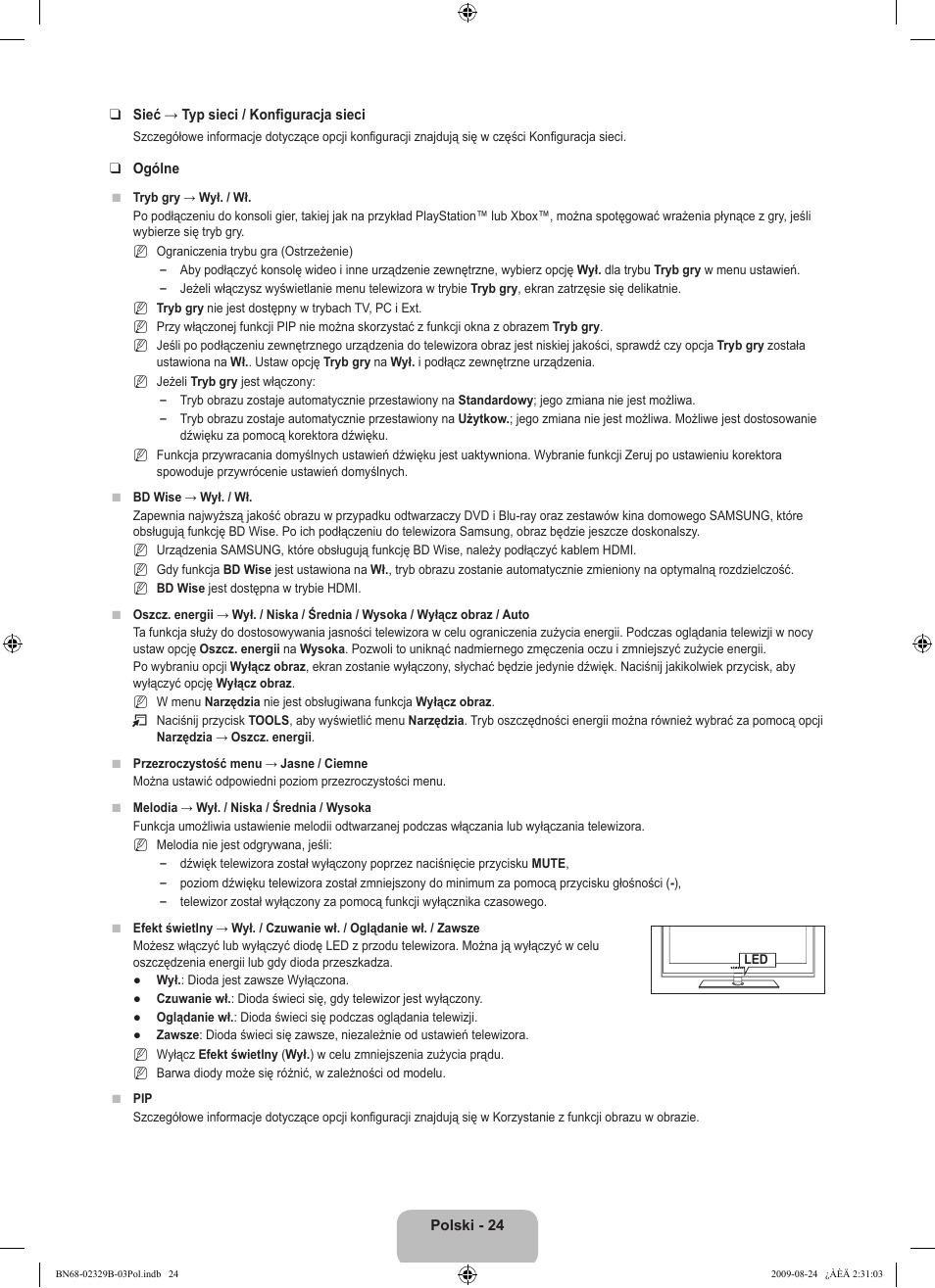 Samsung UE32B7020WW User Manual | Page 176 / 702