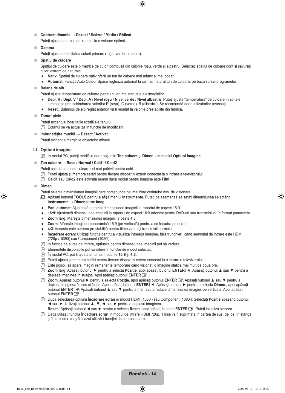Samsung LE22B650T6W User Manual | Page 240 / 288