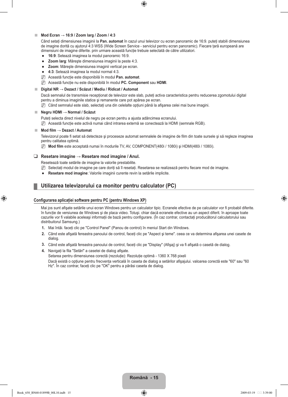 Samsung LE22B650T6W User Manual | Page 241 / 288