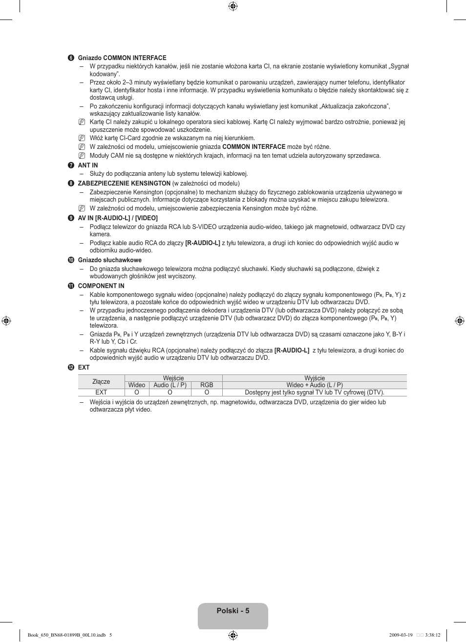 Samsung LE22B650T6W User Manual | Page 63 / 288