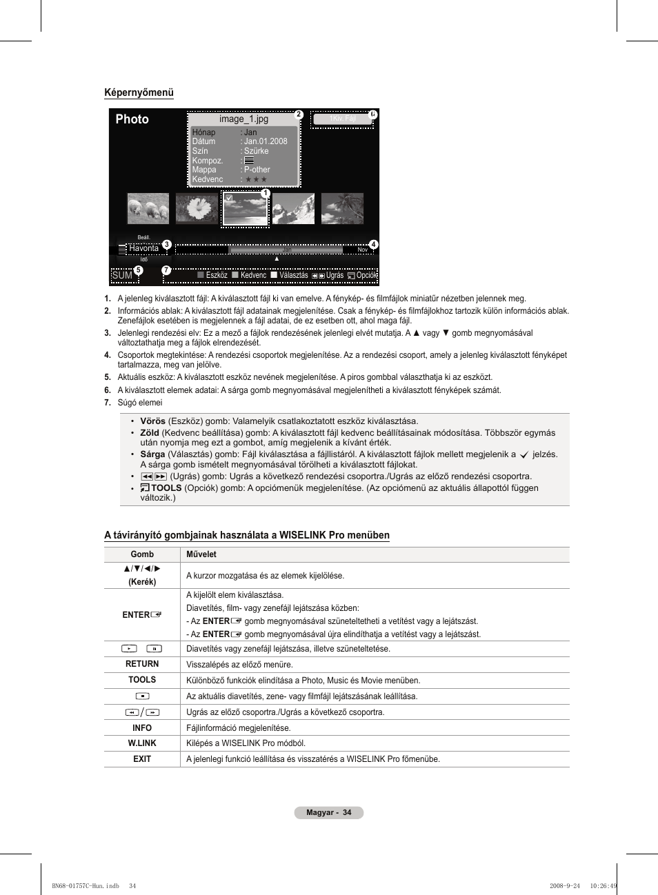 Photo | Samsung PS50A756T1M User Manual | Page 97 / 503