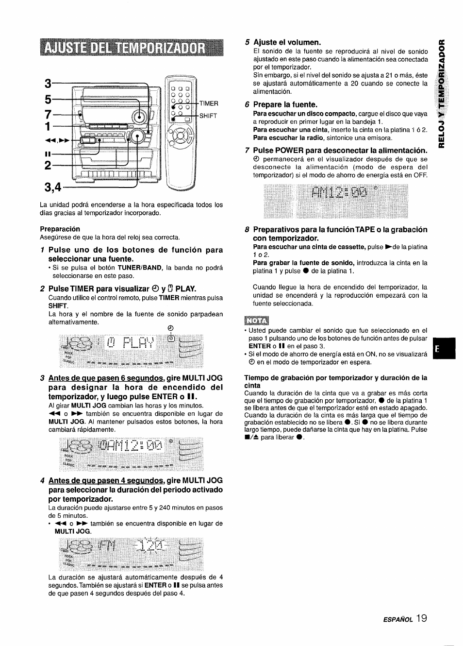 Preparetción, O i l, 0hrll2==00 | Aiwa Z-L31 User Manual | Page 41 / 68