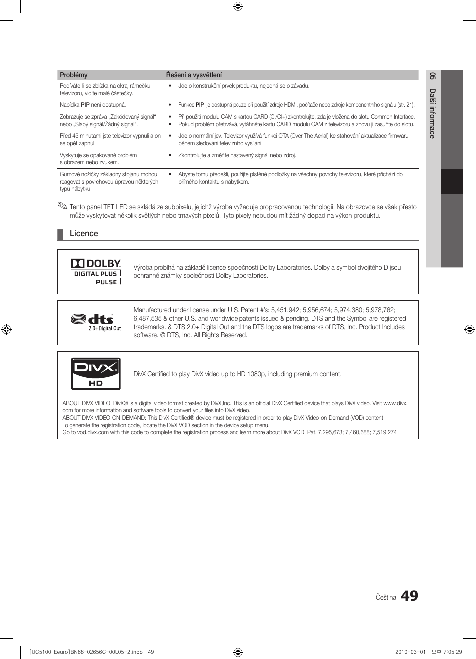 Samsung UE46C5000QW User Manual | Page 350 / 502