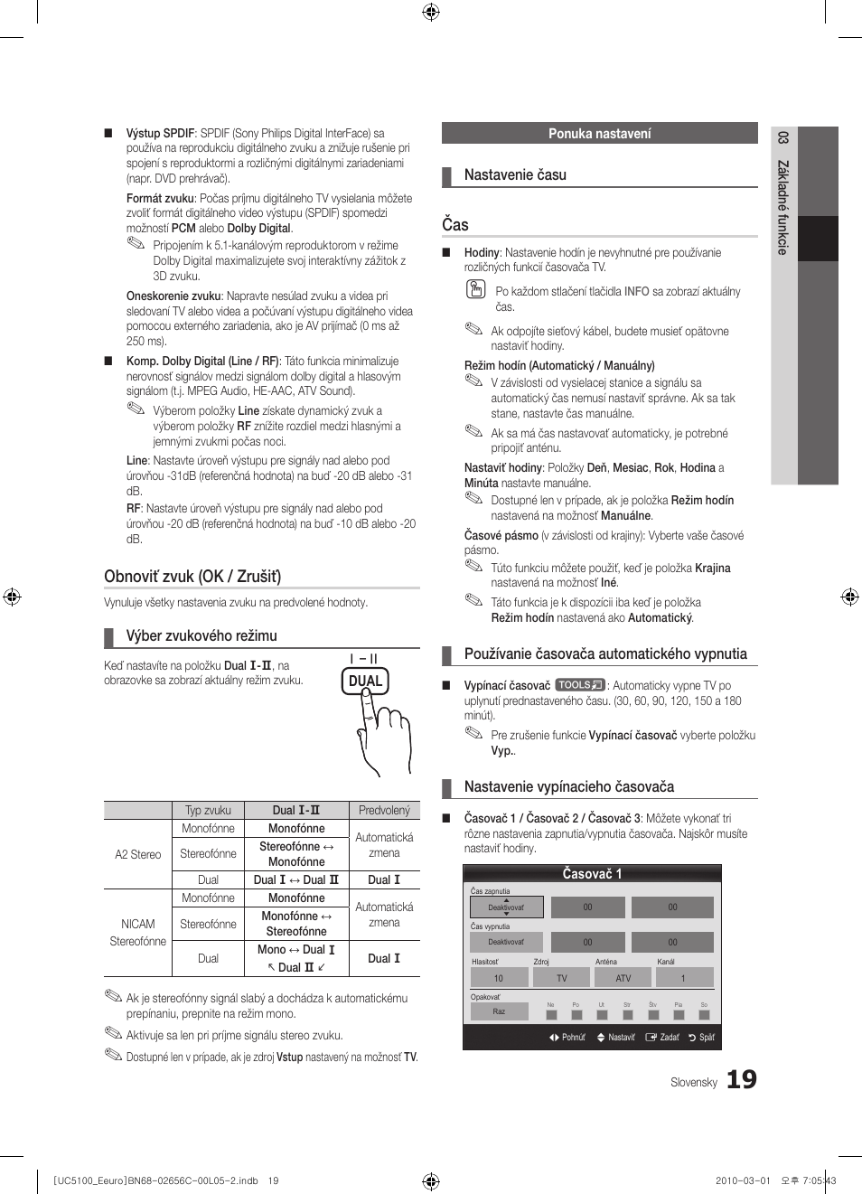 Obnoviť zvuk (ok / zrušiť) | Samsung UE46C5000QW User Manual | Page 370 / 502