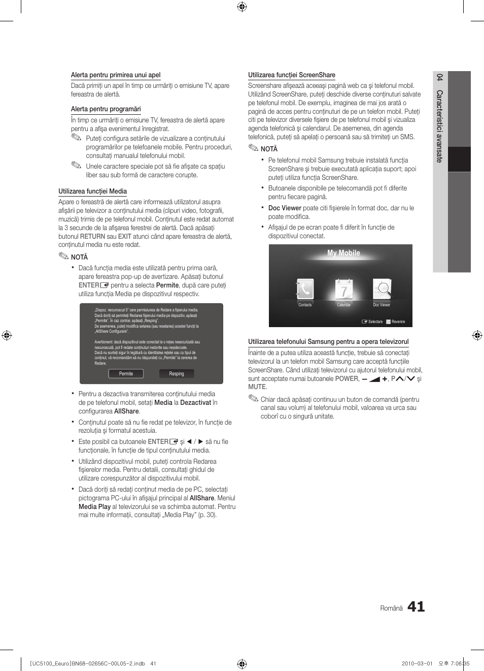 Samsung UE46C5000QW User Manual | Page 442 / 502
