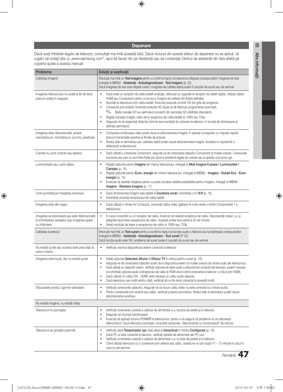 Samsung UE46C5000QW User Manual | Page 448 / 502