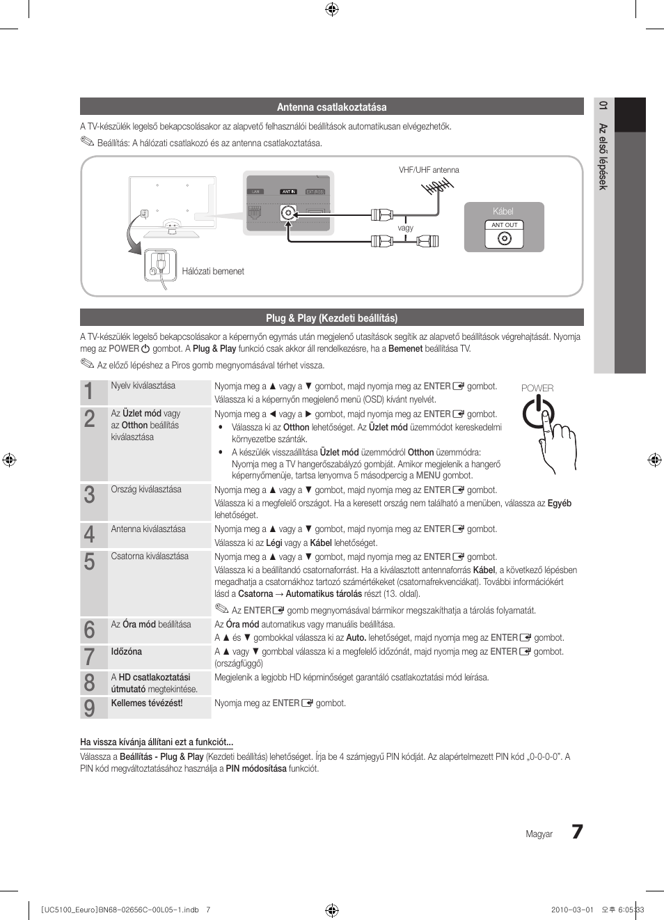 Samsung UE46C5000QW User Manual | Page 57 / 502