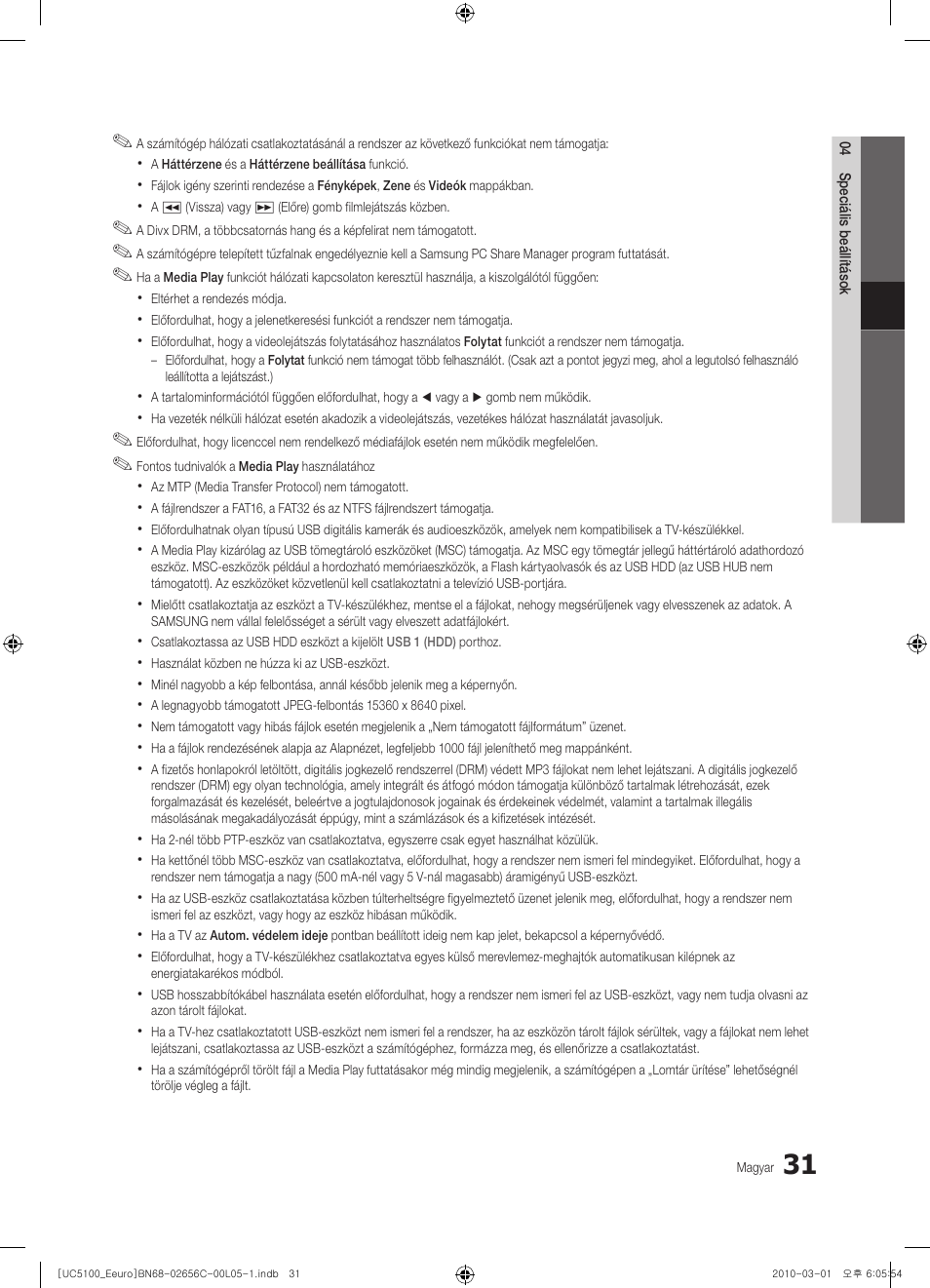 Samsung UE46C5000QW User Manual | Page 81 / 502