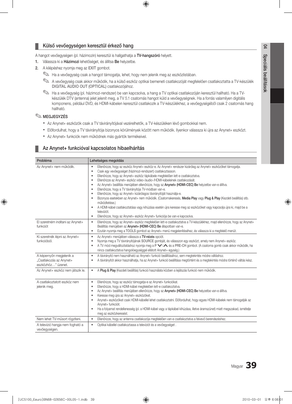 Samsung UE46C5000QW User Manual | Page 89 / 502