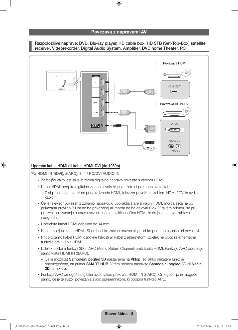 Samsung PS51D8000FS User Manual | Page 226 / 310