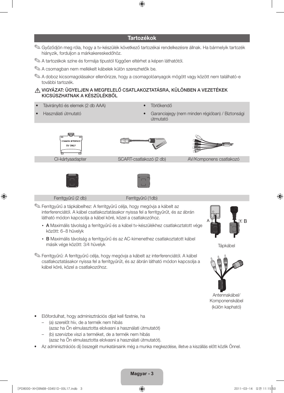 Samsung PS51D8000FS User Manual | Page 23 / 310