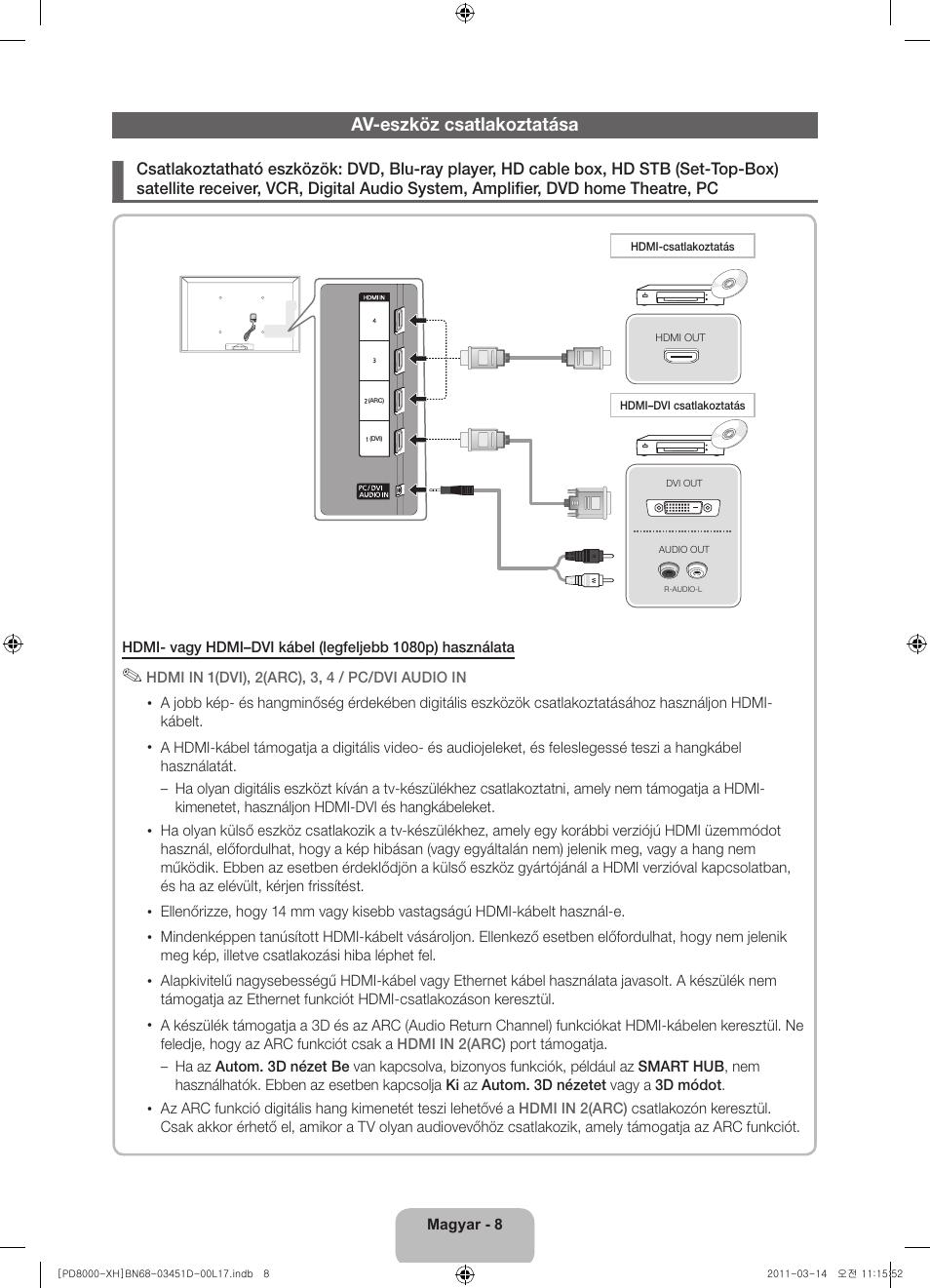Samsung PS51D8000FS User Manual | Page 28 / 310