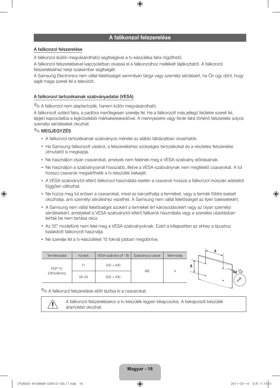 Samsung PS51D8000FS User Manual | Page 36 / 310
