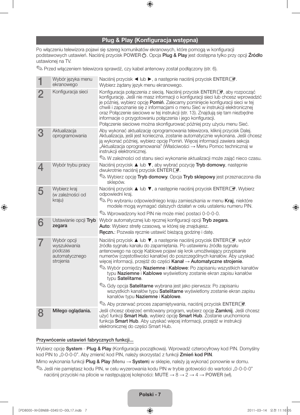 Samsung PS51D8000FS User Manual | Page 45 / 310
