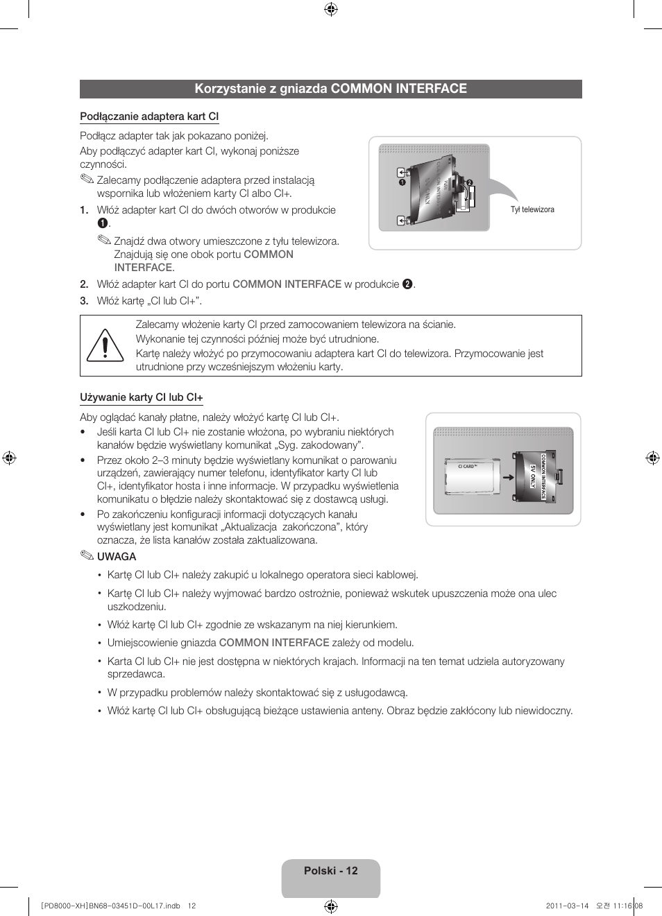 Samsung PS51D8000FS User Manual | Page 50 / 310