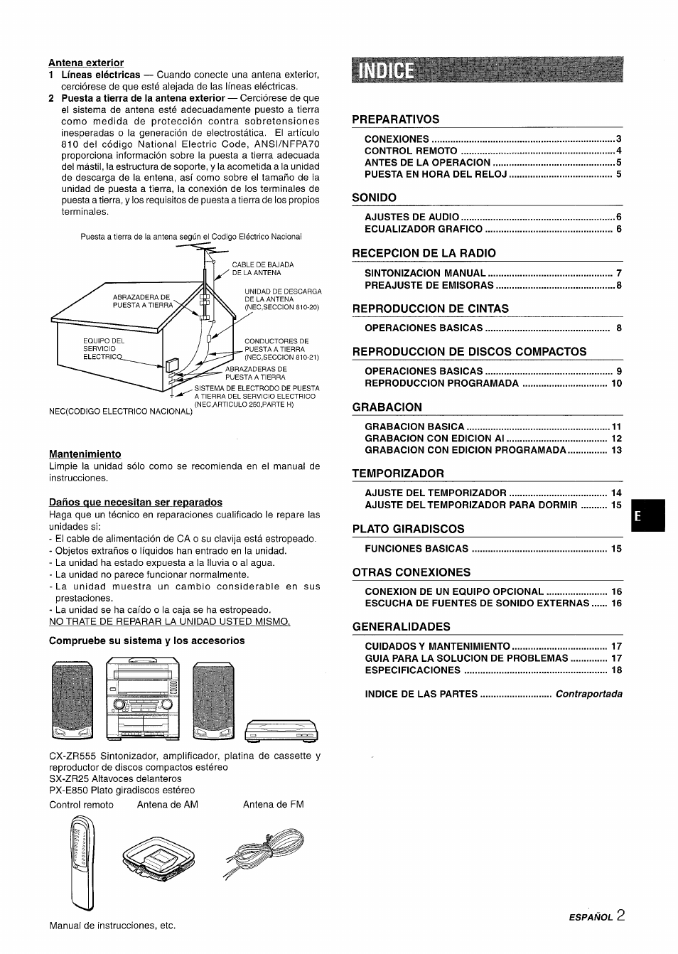 Aiwa Z-R555 User Manual | Page 21 / 62