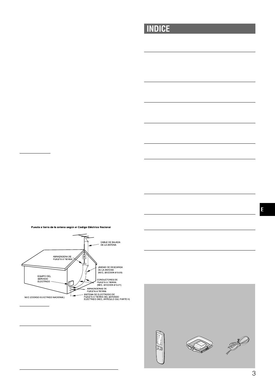 Indice | Aiwa NSX-AJ22 User Manual | Page 24 / 62