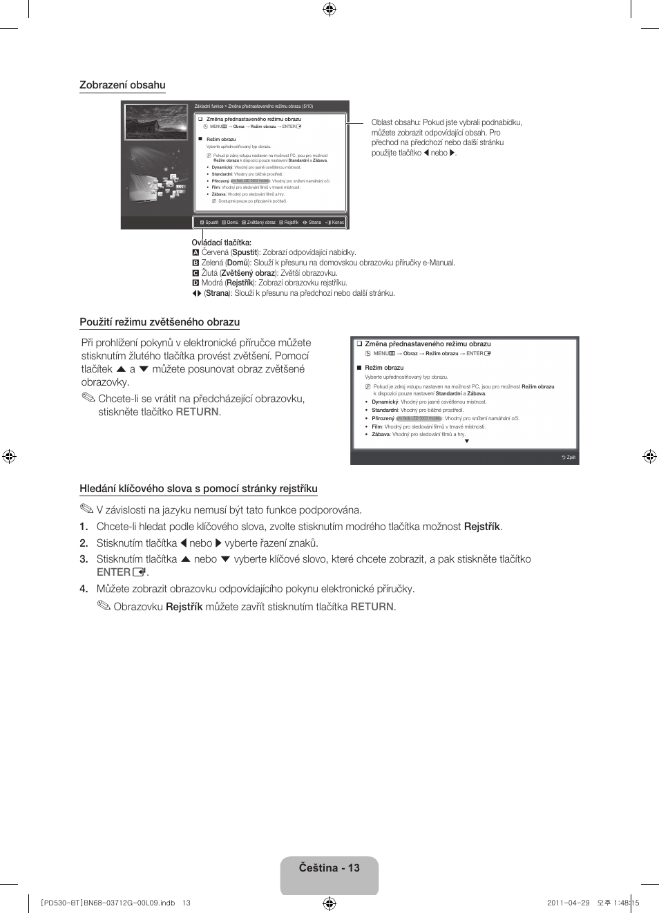 Samsung PS59D530A5W User Manual | Page 29 / 146