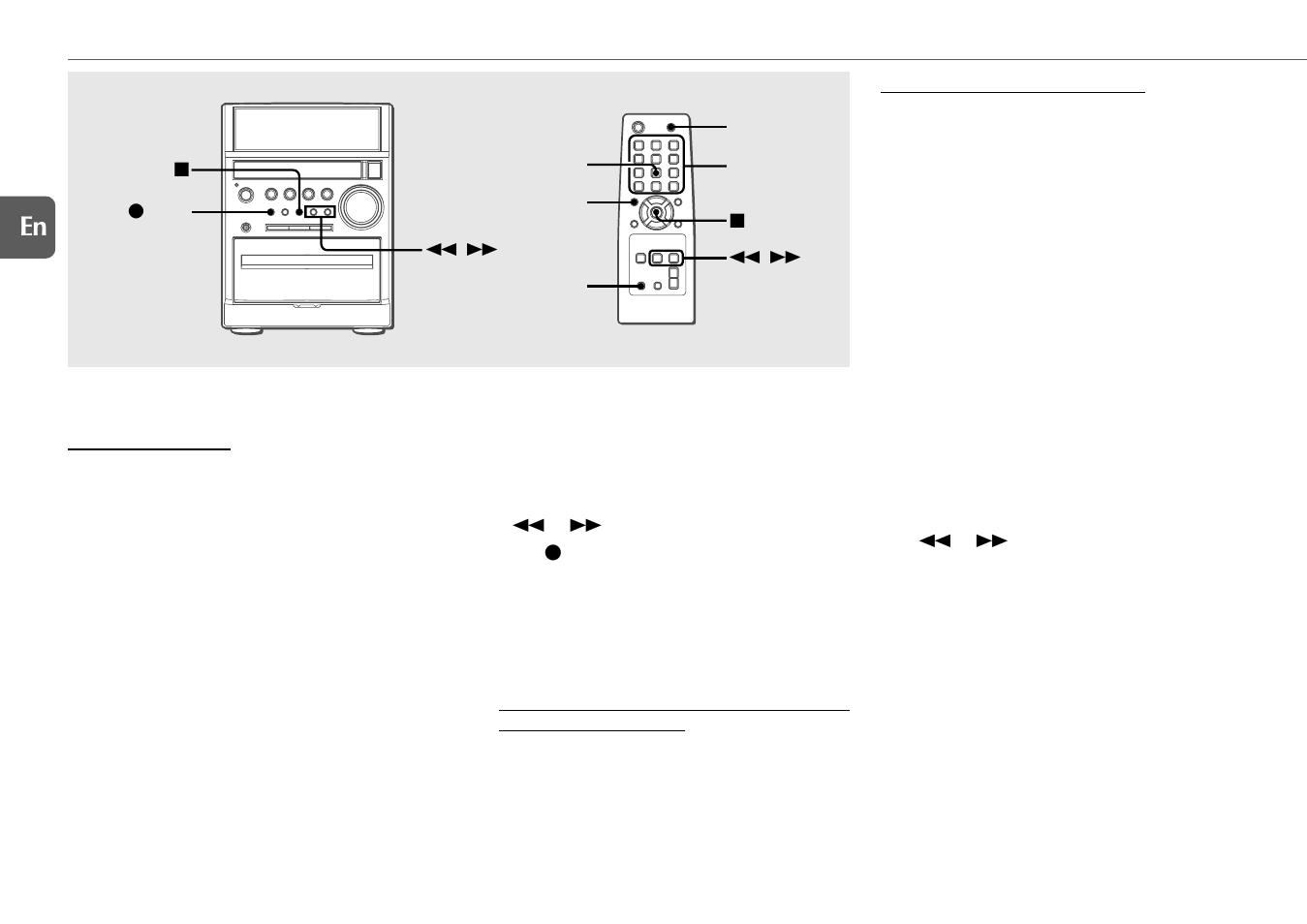 Edited cd recording, 14 en, Ai edit recording | Programmed edit recording | Aiwa XR-EM50 User Manual | Page 14 / 20