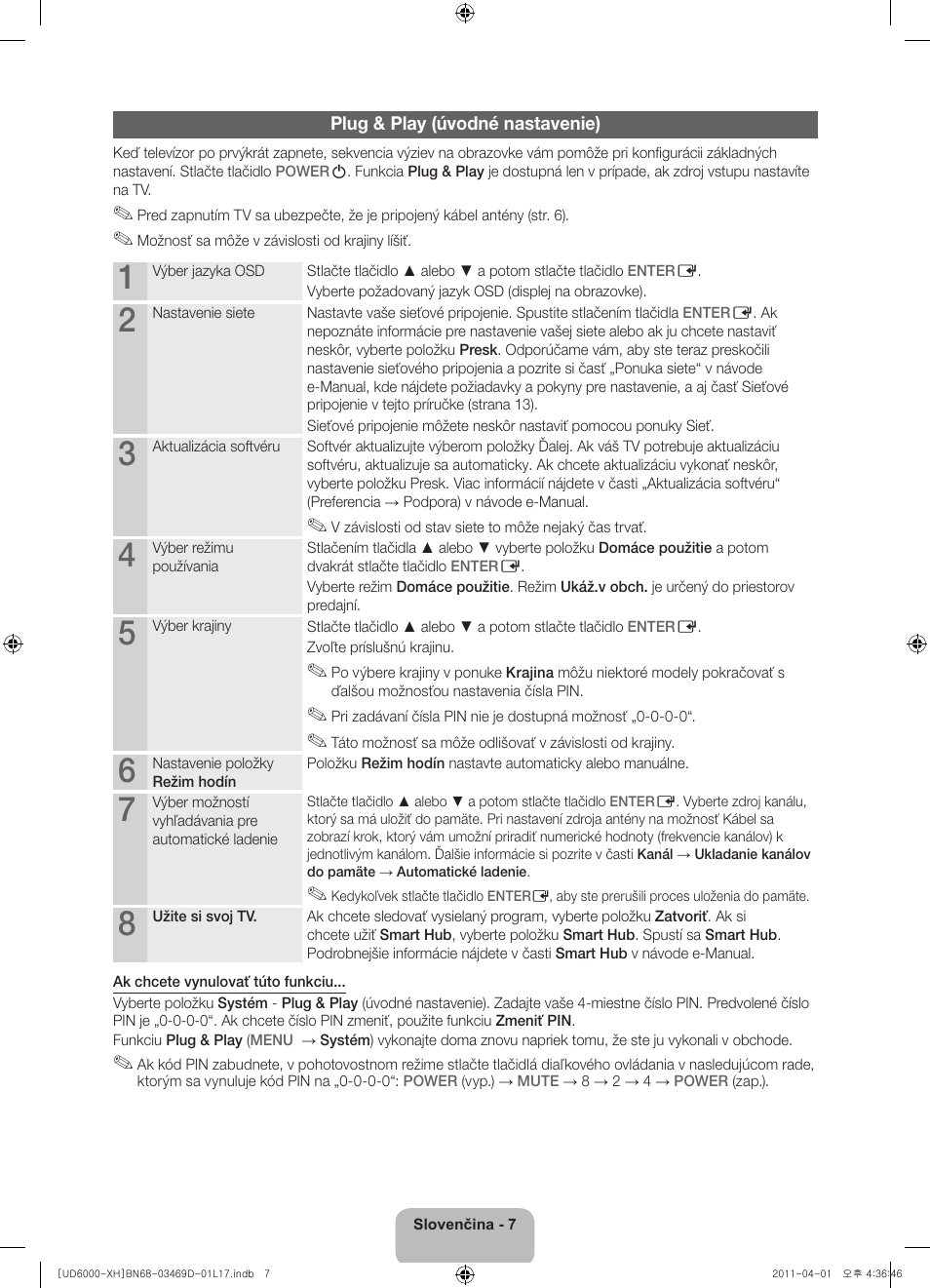 Samsung UE46D6000TW User Manual | Page 149 / 344