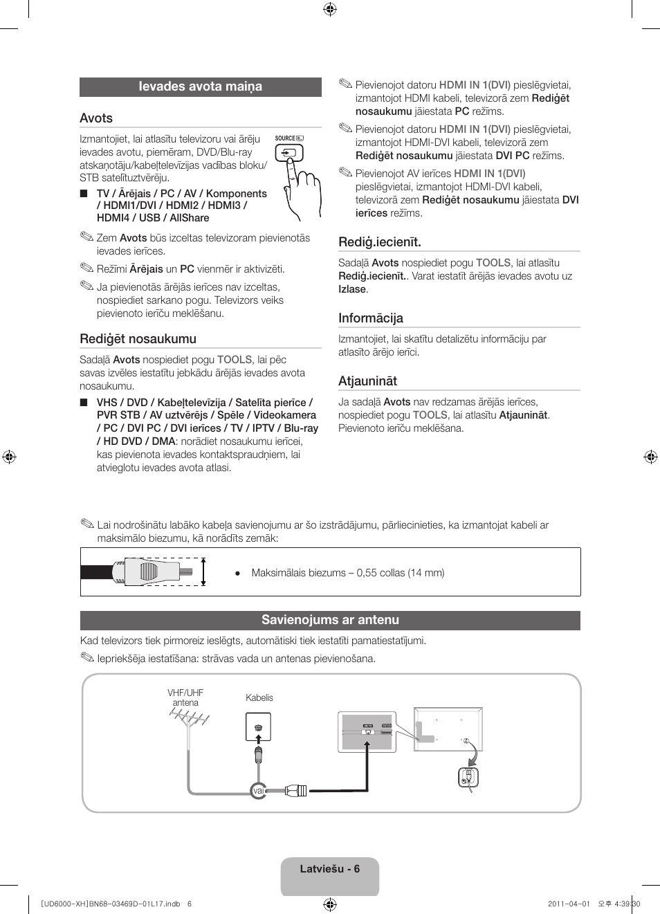 Samsung UE46D6000TW User Manual | Page 268 / 344