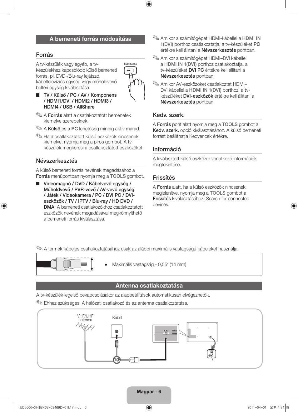 Samsung UE46D6000TW User Manual | Page 28 / 344