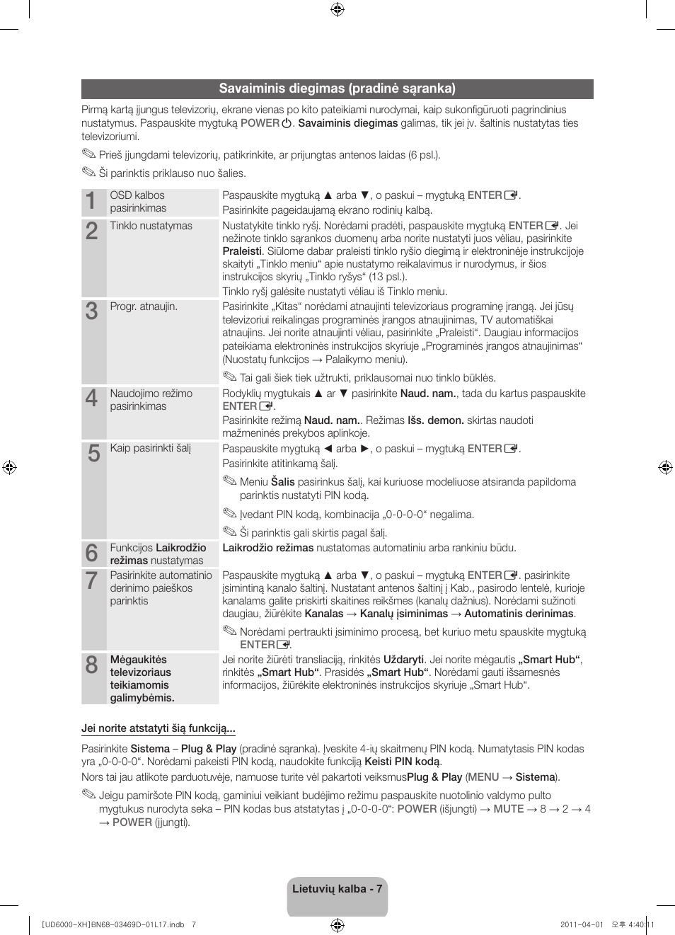 Samsung UE46D6000TW User Manual | Page 289 / 344
