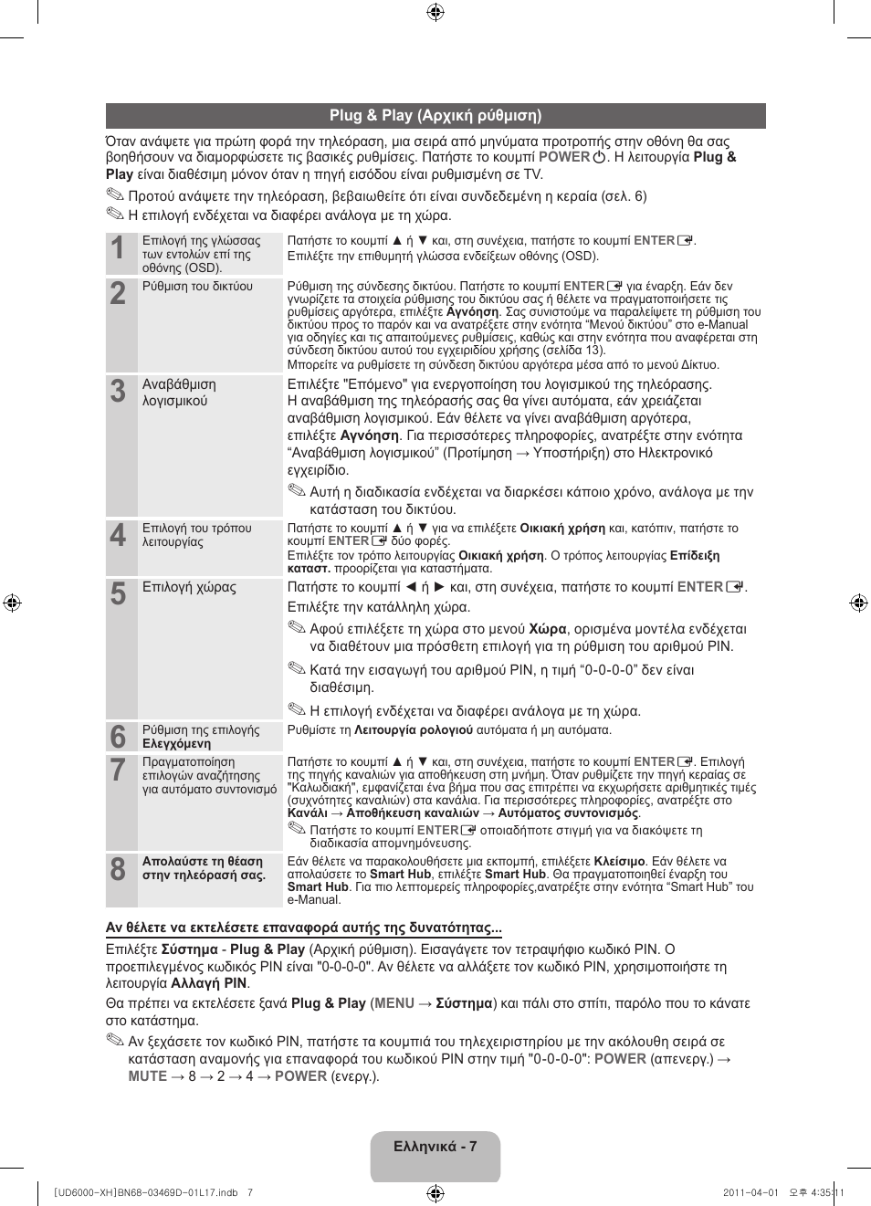 Samsung UE46D6000TW User Manual | Page 69 / 344