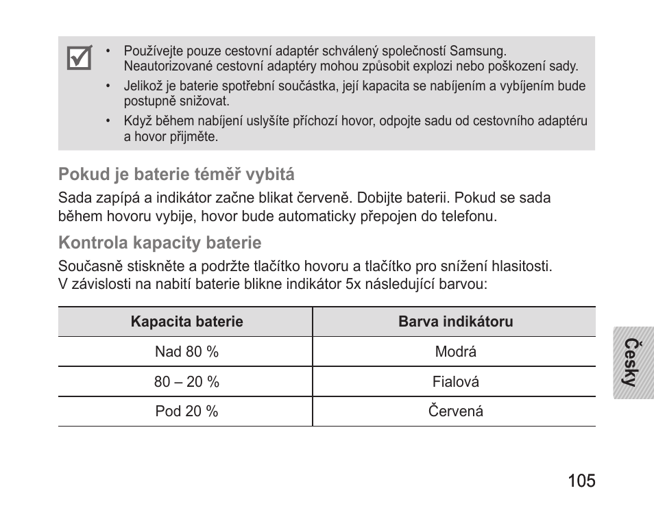 Samsung BHM1100 User Manual | Page 107 / 149
