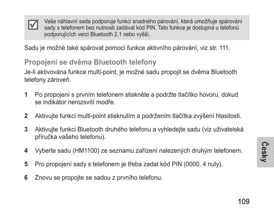 Samsung BHM1100 User Manual | Page 111 / 149