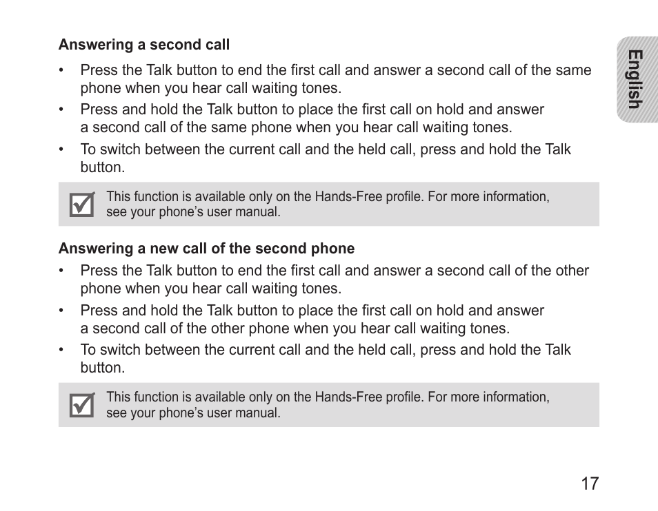 Samsung BHM1100 User Manual | Page 19 / 149