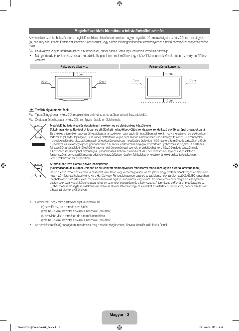 Samsung UE55ES8000S User Manual | Page 26 / 185