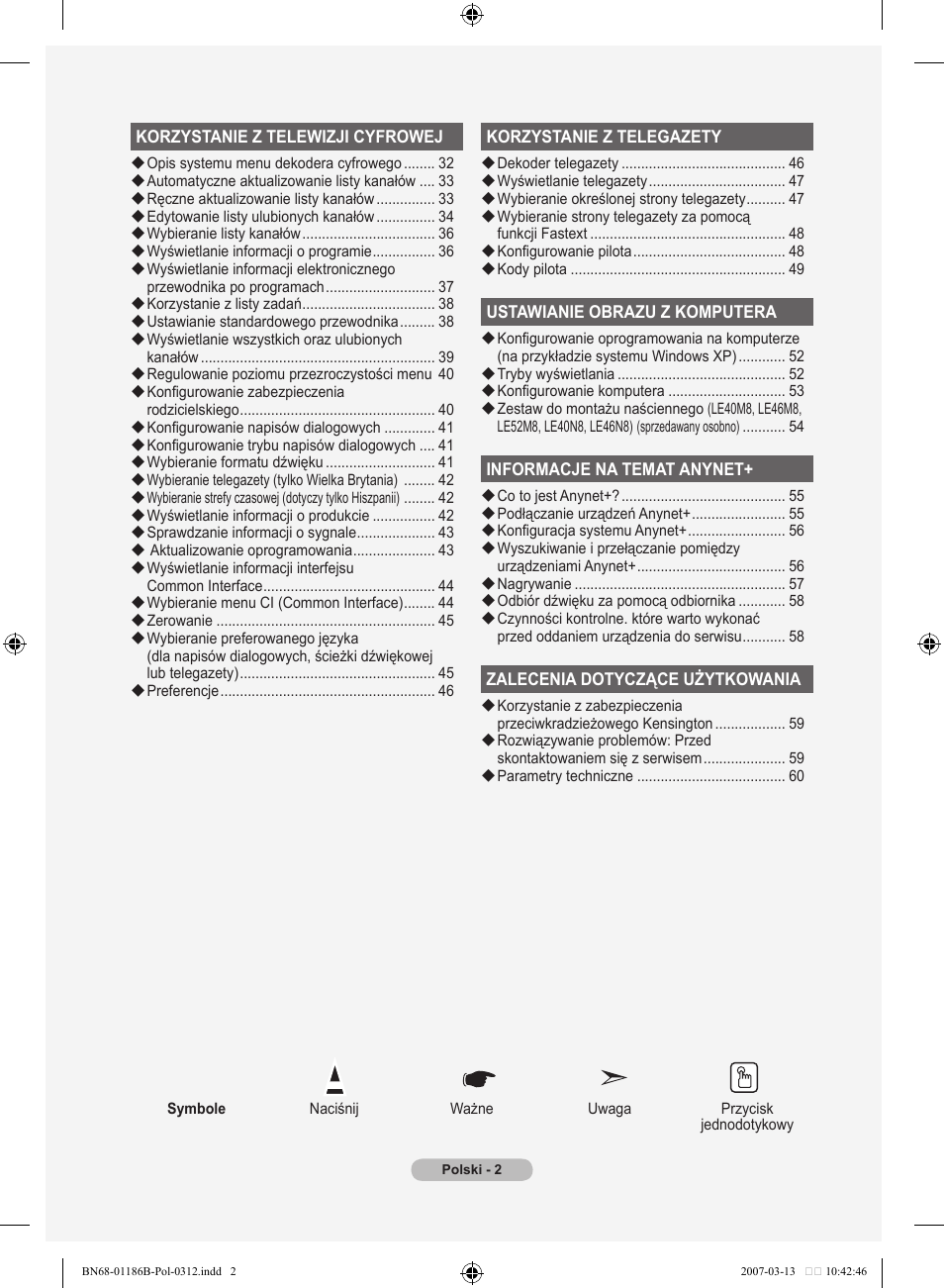 Samsung LE46M87BD User Manual | Page 128 / 560