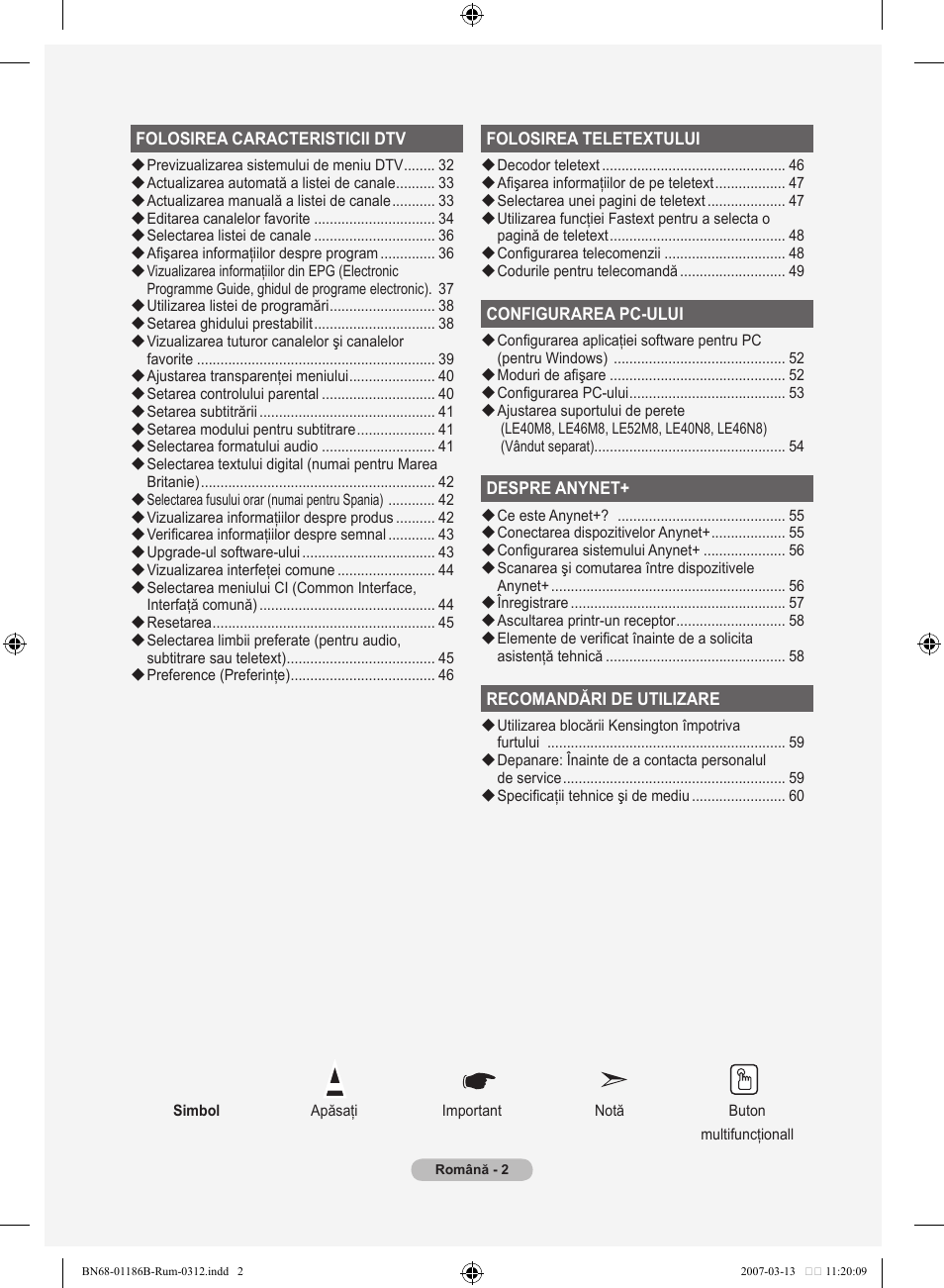 Samsung LE46M87BD User Manual | Page 500 / 560