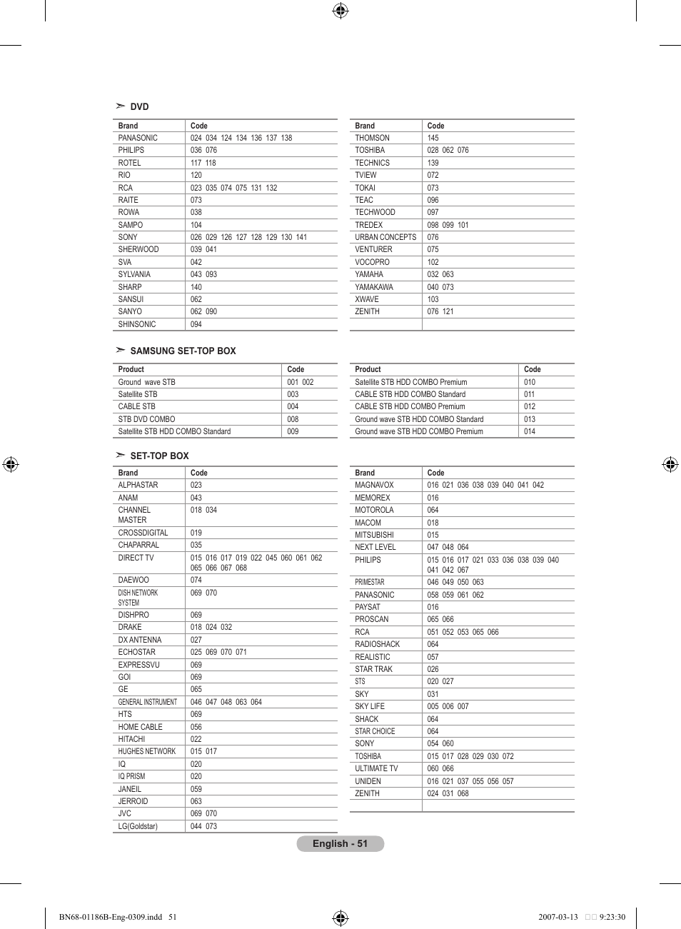 Samsung LE46M87BD User Manual | Page 53 / 560