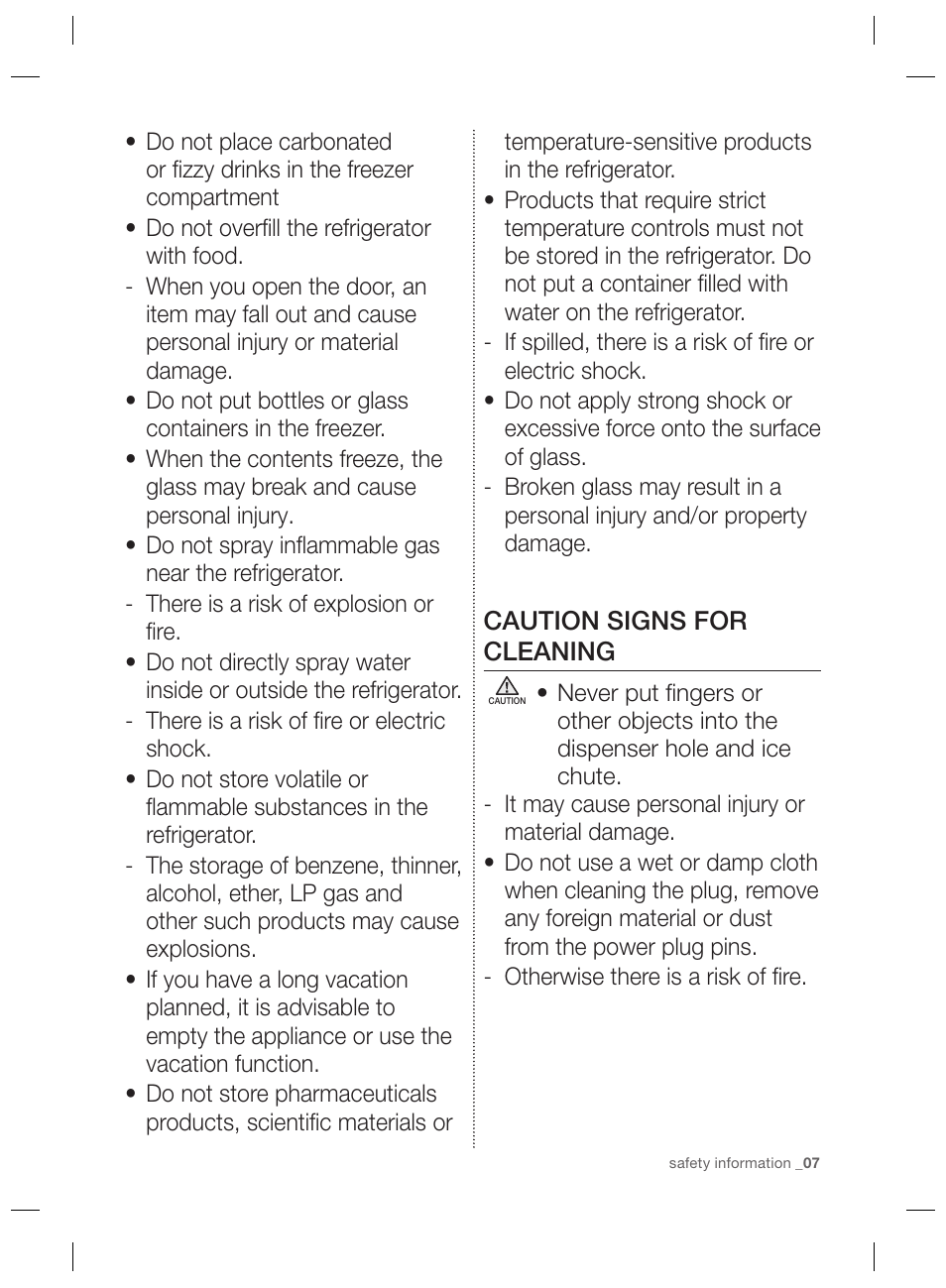 Samsung RSG5PURS User Manual | Page 7 / 132