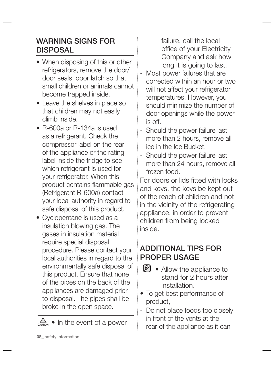 Samsung RSG5PURS User Manual | Page 8 / 132