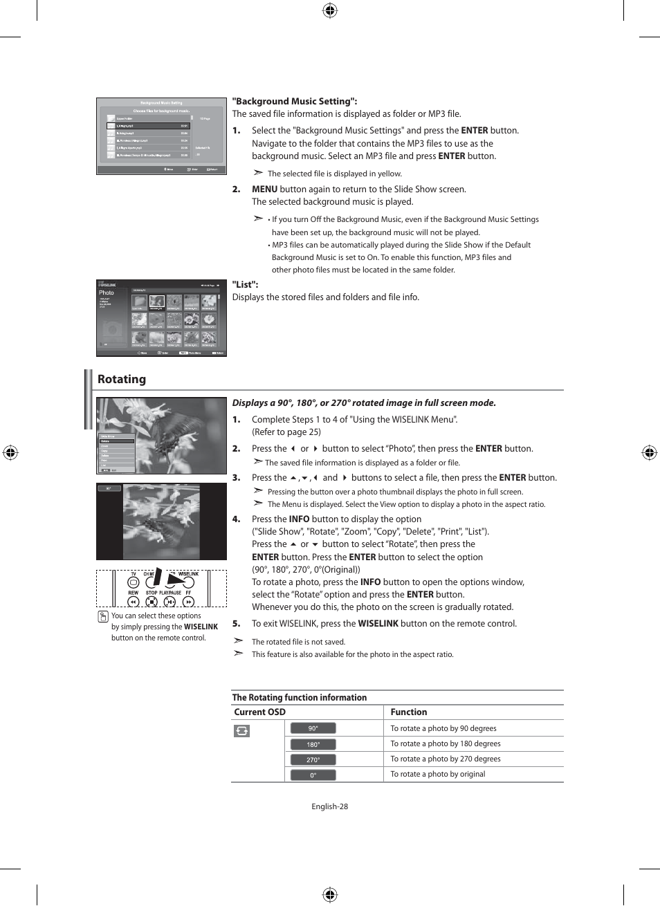 Rotating | Samsung LE40N71B User Manual | Page 30 / 355