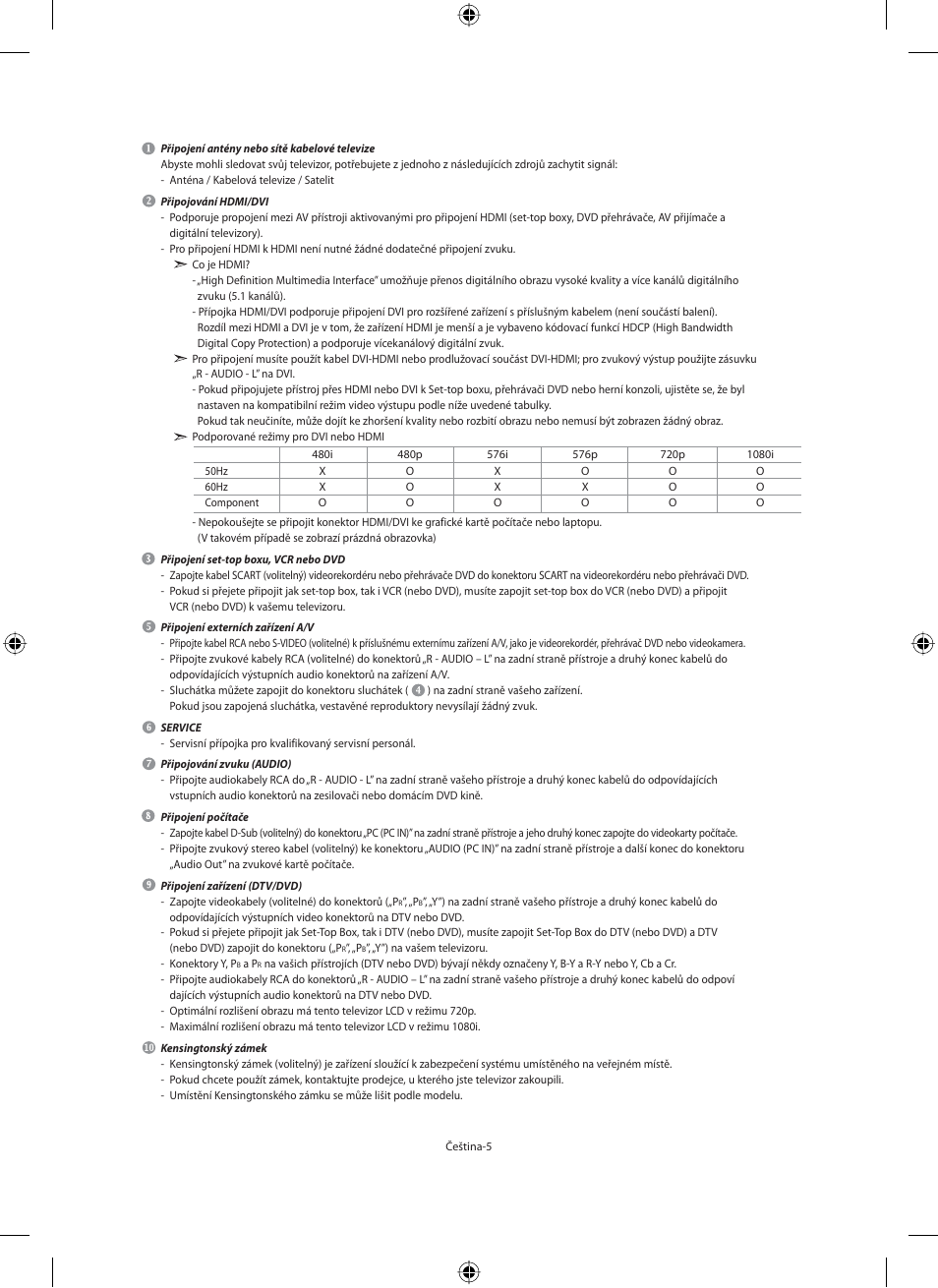 Samsung LE40N71B User Manual | Page 315 / 355