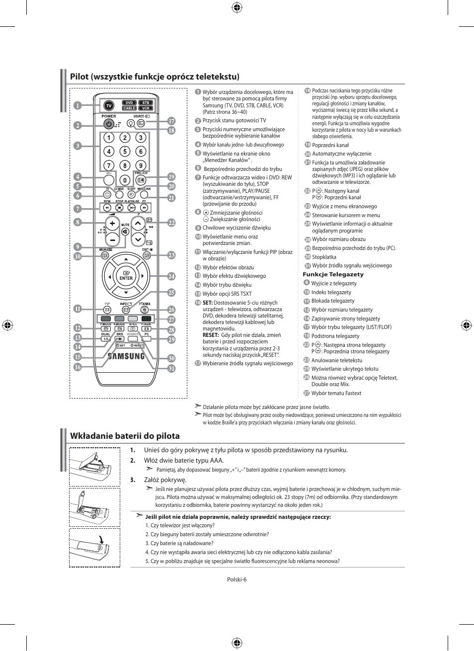 Samsung LE40N71B User Manual | Page 96 / 355