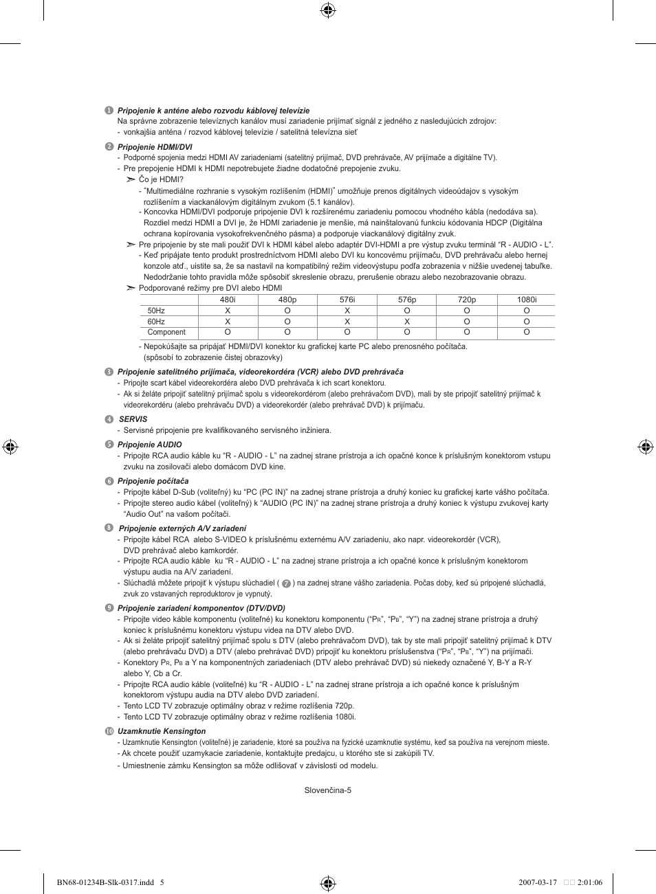 Samsung LE37S62B User Manual | Page 147 / 282