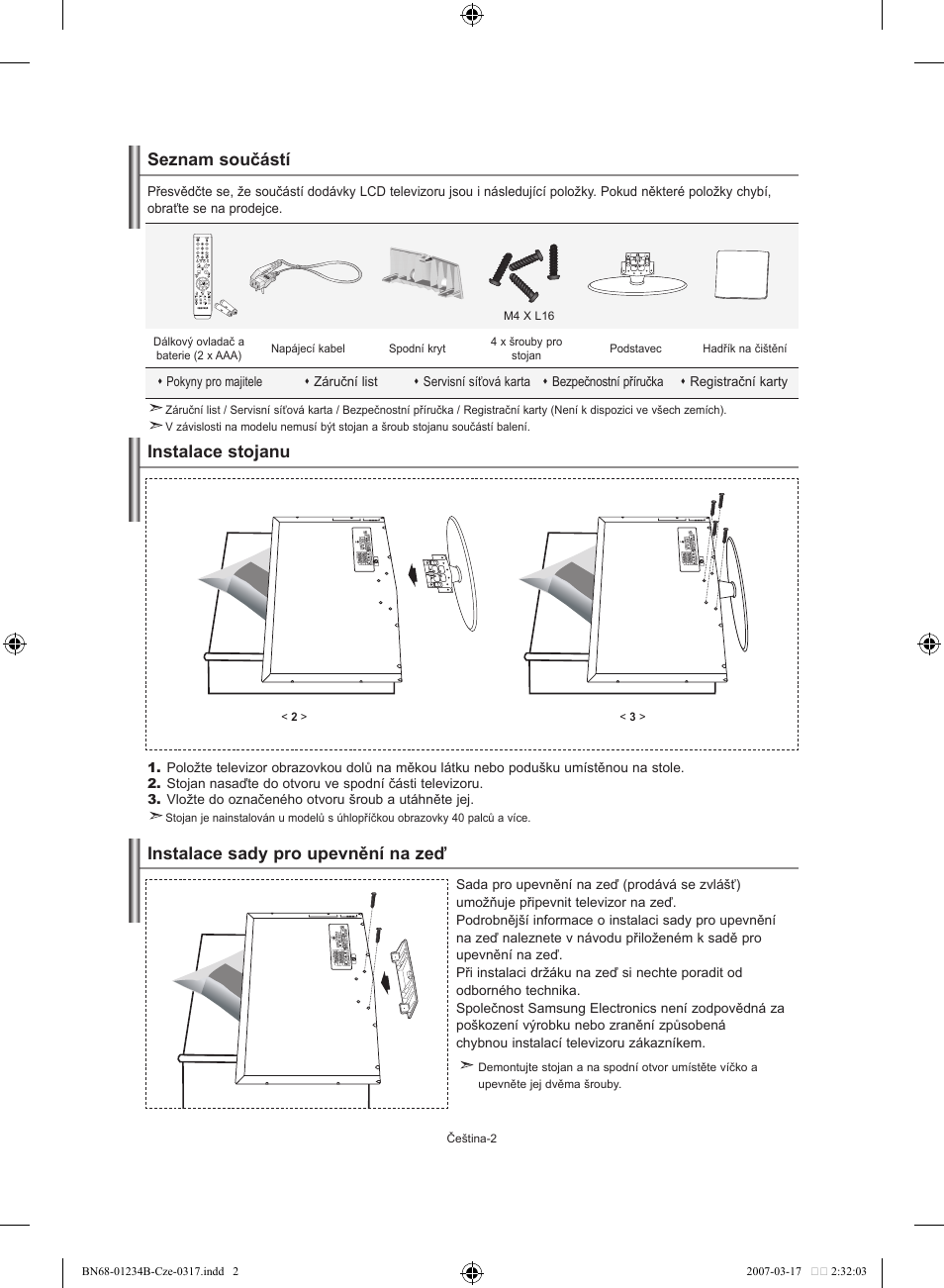 Samsung LE37S62B User Manual | Page 200 / 282