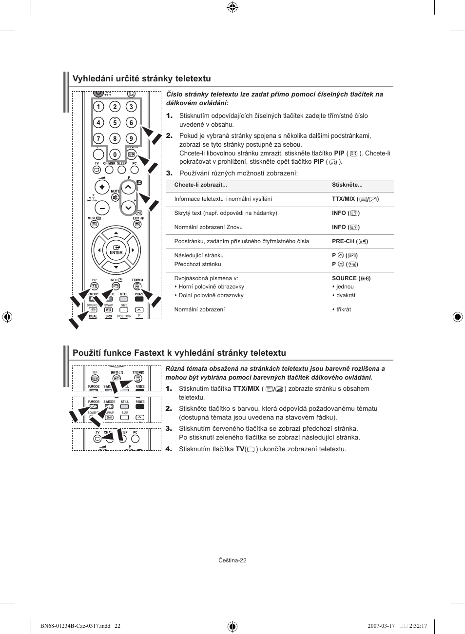Samsung LE37S62B User Manual | Page 220 / 282