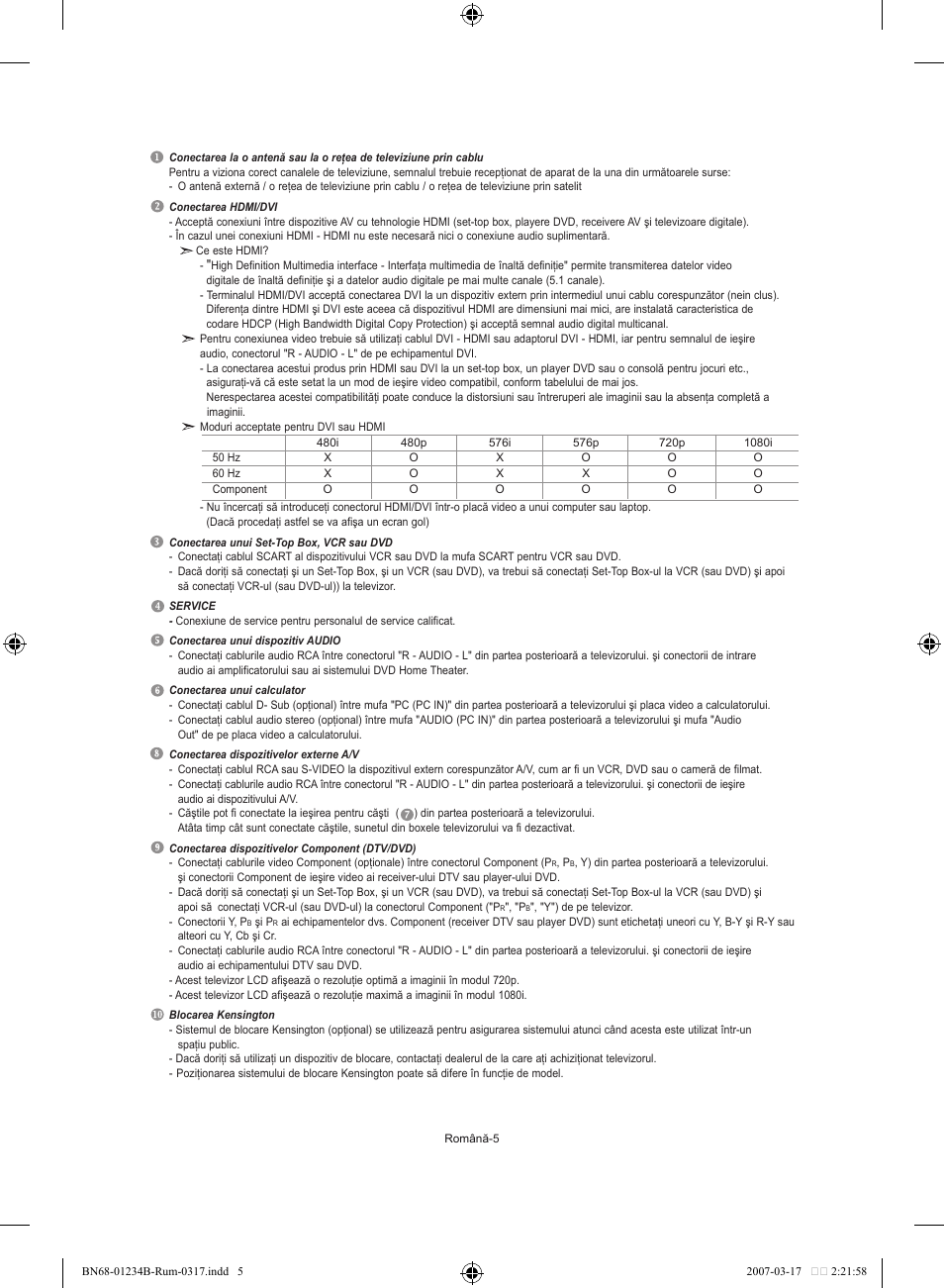 Samsung LE37S62B User Manual | Page 231 / 282