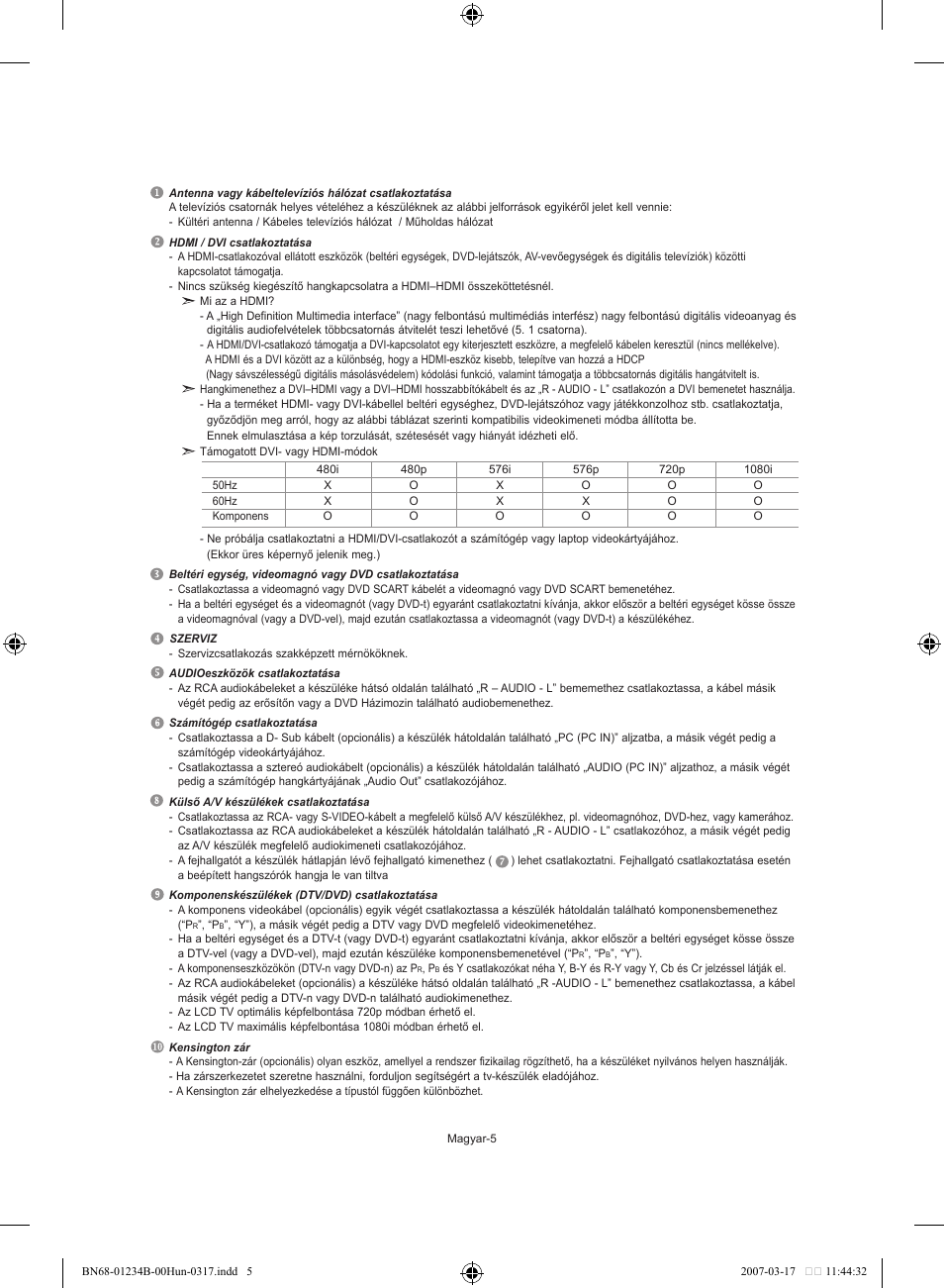Samsung LE37S62B User Manual | Page 35 / 282