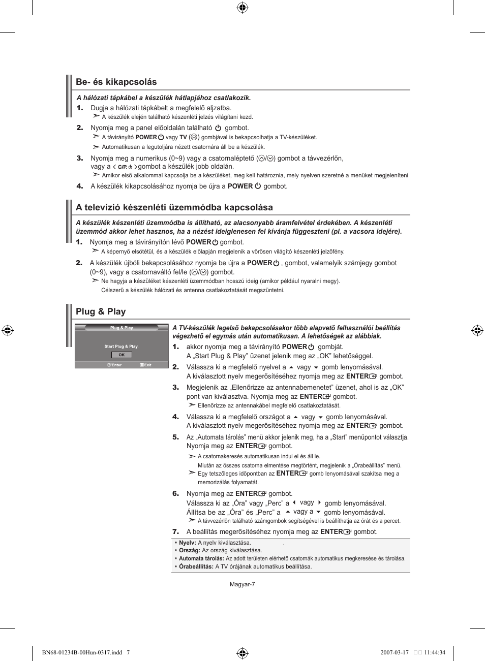 Samsung LE37S62B User Manual | Page 37 / 282